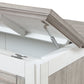 Islamorada Queen-Size Cabinet Bed — Dapple Grey and Blanc