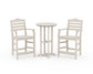 POLYWOOD Savannah 3-Piece Farmhouse Counter Set — Sand