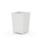 POLYWOOD Vineyard Large Tapered Square Planter Box — White