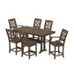 POLYWOOD Chinoiserie 7-Piece Farmhouse Counter Set with Trestle Legs — Kona