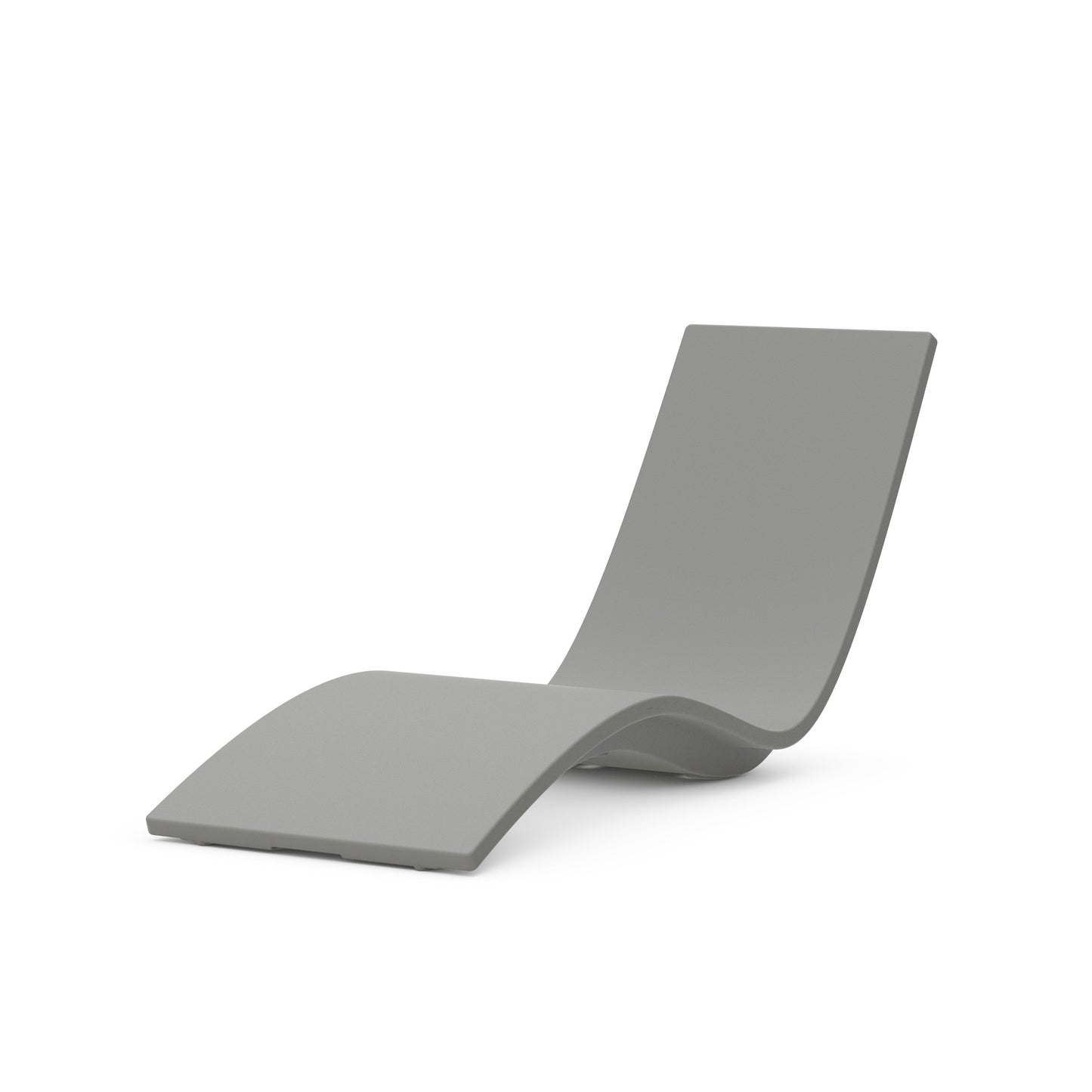 POLYWOOD Laguna In-Pool Chaise Lounge — Slate Grey