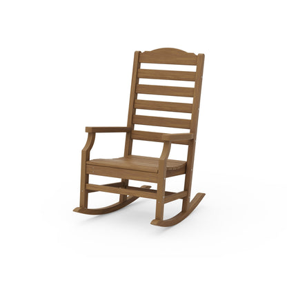 POLYWOOD Savannah Rocking Chair — Natural