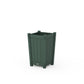 POLYWOOD Vineyard Tapered Square Short Planter Box — Green