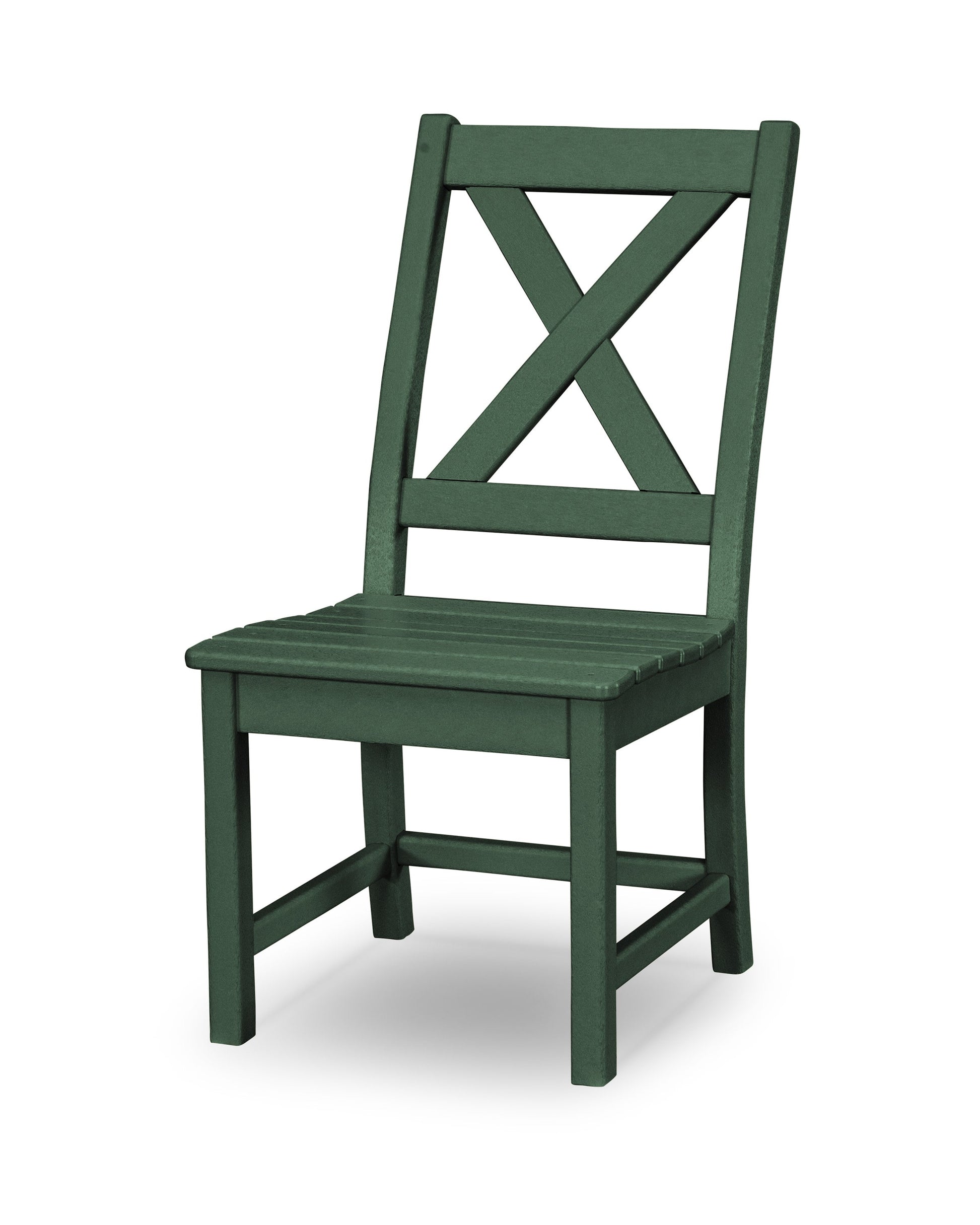 POLYWOOD Braxton Dining Side Chair — Green