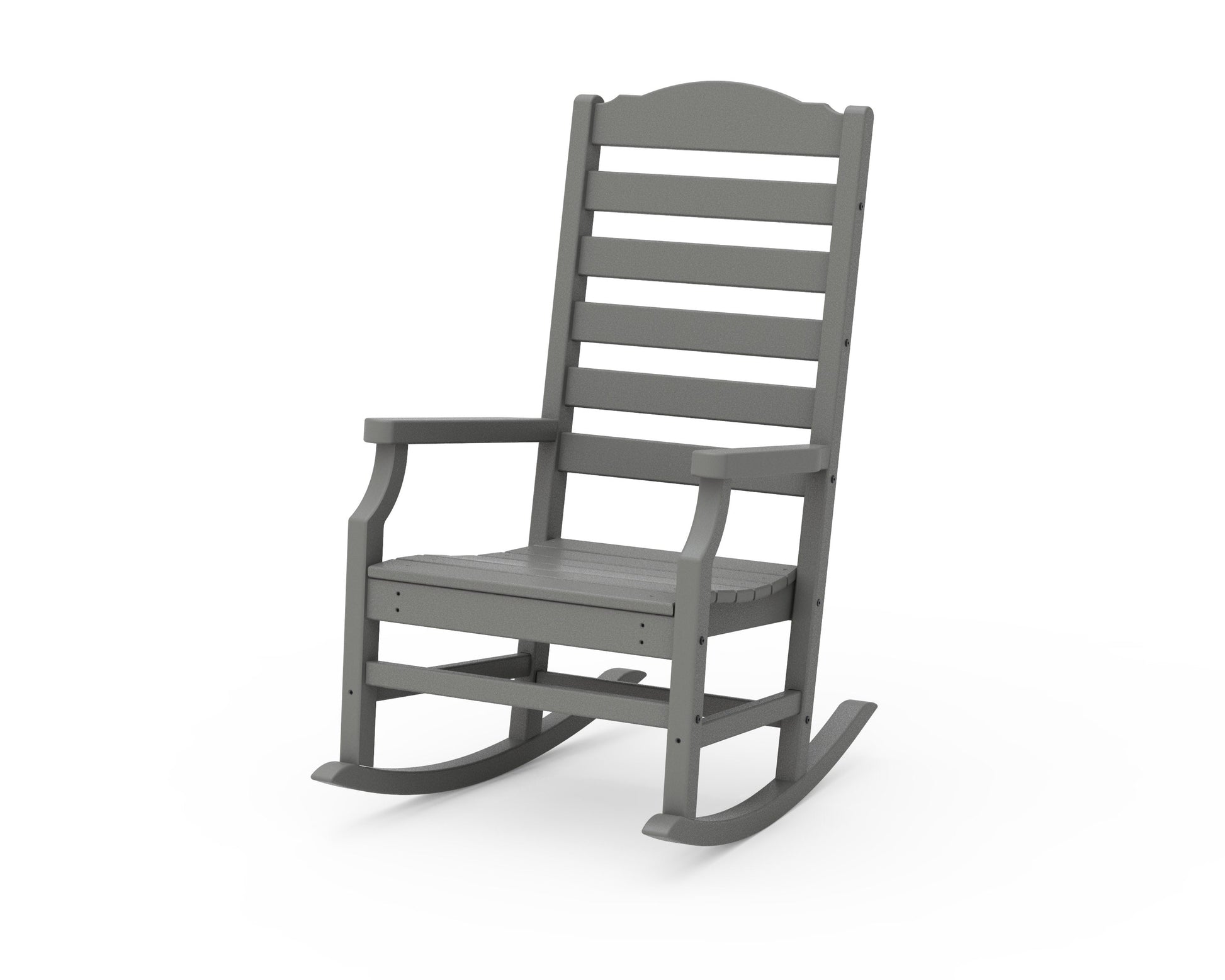 POLYWOOD Savannah Rocking Chair — Slate Grey