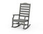POLYWOOD Savannah Rocking Chair — Slate Grey