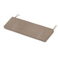 POLYWOOD Chinoiserie Bench Seat Cushion — Spiced Burlap