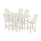 POLYWOOD Chinoiserie 7-Piece Farmhouse Bar Set — Sand