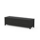 POLYWOOD Country Living 60" Storage Bench — Black