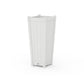 POLYWOOD Vineyard Tapered Square Tall Planter Box — White