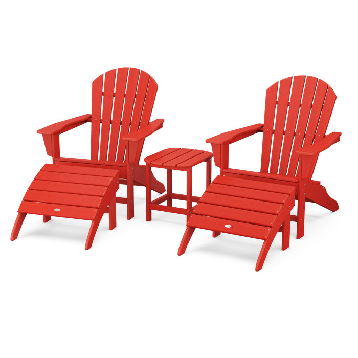 POLYWOOD South Beach Adirondack 5-Piece Set FREE SHIPPING
