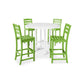 POLYWOOD La Casa Café 5-Piece Side Chair Bar Dining Set FREE SHIPPING