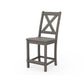 POLYWOOD Braxton Counter Side Chair — Driftwood