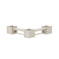 POLYWOOD 48" Nautical L- Shaped Planter Bench Corner Set - Large — Sand