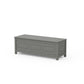POLYWOOD Country Living 48" Storage Bench — Slate Grey