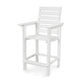 POLYWOOD Captain Counter Chair — White