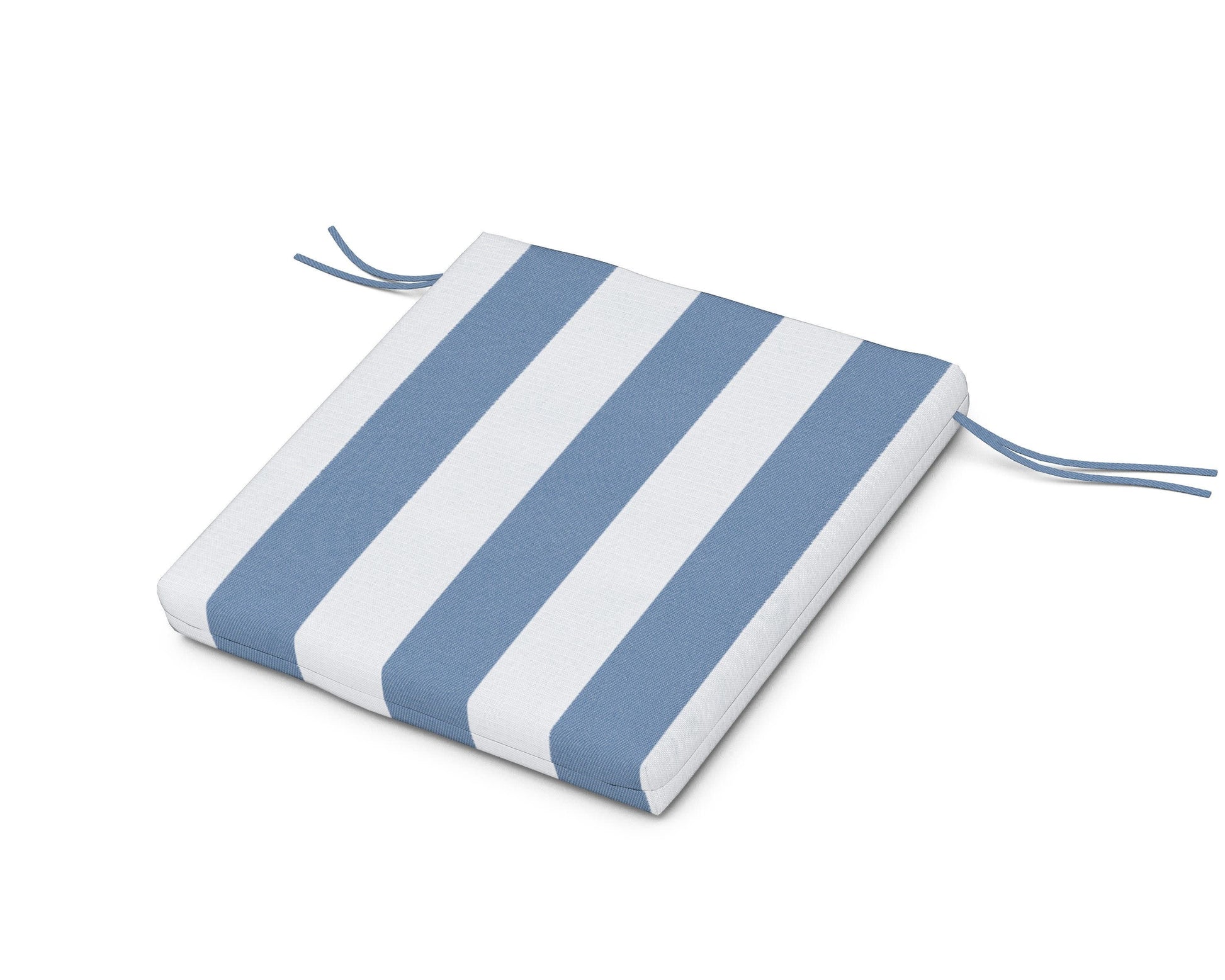 POLYWOOD AL300 Seat Pad — Cabana Stripe Sky Blue