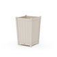 POLYWOOD Vineyard Large Tapered Square Planter Box — Sand