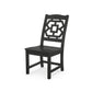 POLYWOOD Chinoiserie Dining Side Chair — Black