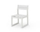 POLYWOOD EDGE Sling Dining Side Chair — Vintage White / White Sling