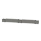 POLYWOOD 72" Country Living Straight Double Planter Storage Bench Set — Slate Grey