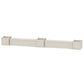 POLYWOOD 72" Vineyard Straight Double Planter Storage Bench Set- Large — Sand