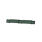 POLYWOOD 48" Vineyard Straight Double Planter Storage Bench Set — Green