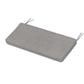 POLYWOOD Chinoiserie Bench Seat Cushion — Grey Mist