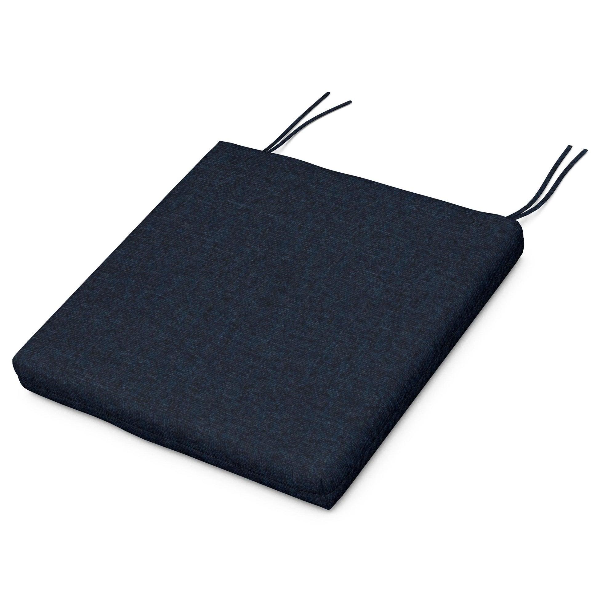 POLYWOOD Acadia Dining Side Seat Pad — Marine Indigo