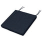 POLYWOOD Acadia Dining Side Seat Pad — Marine Indigo