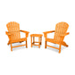 POLYWOOD South Beach Adirondack 3-Piece Set FREE SHIPPING