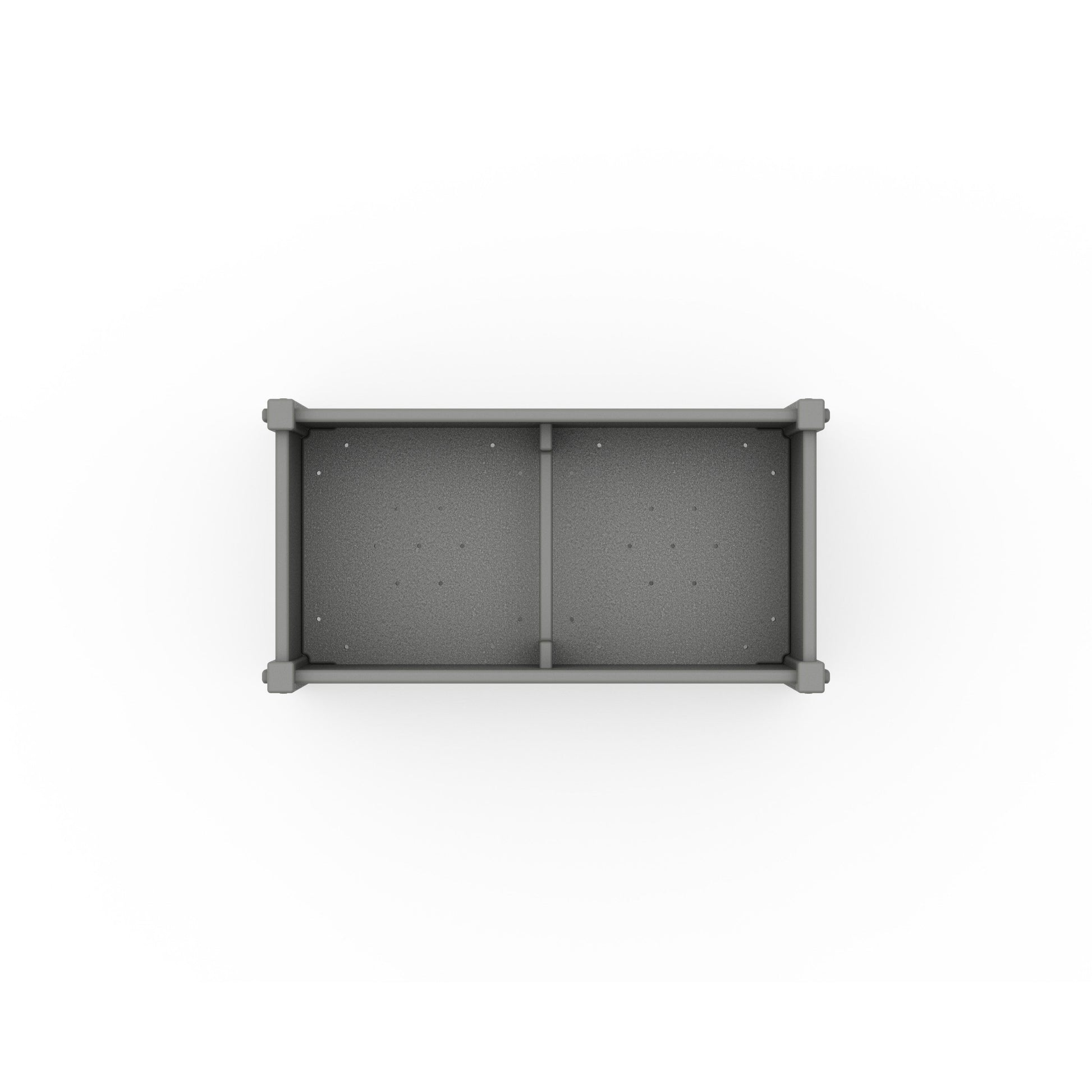 POLYWOOD Vineyard Rectangle Double Planter Box