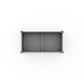 POLYWOOD Vineyard Rectangle Double Planter Box