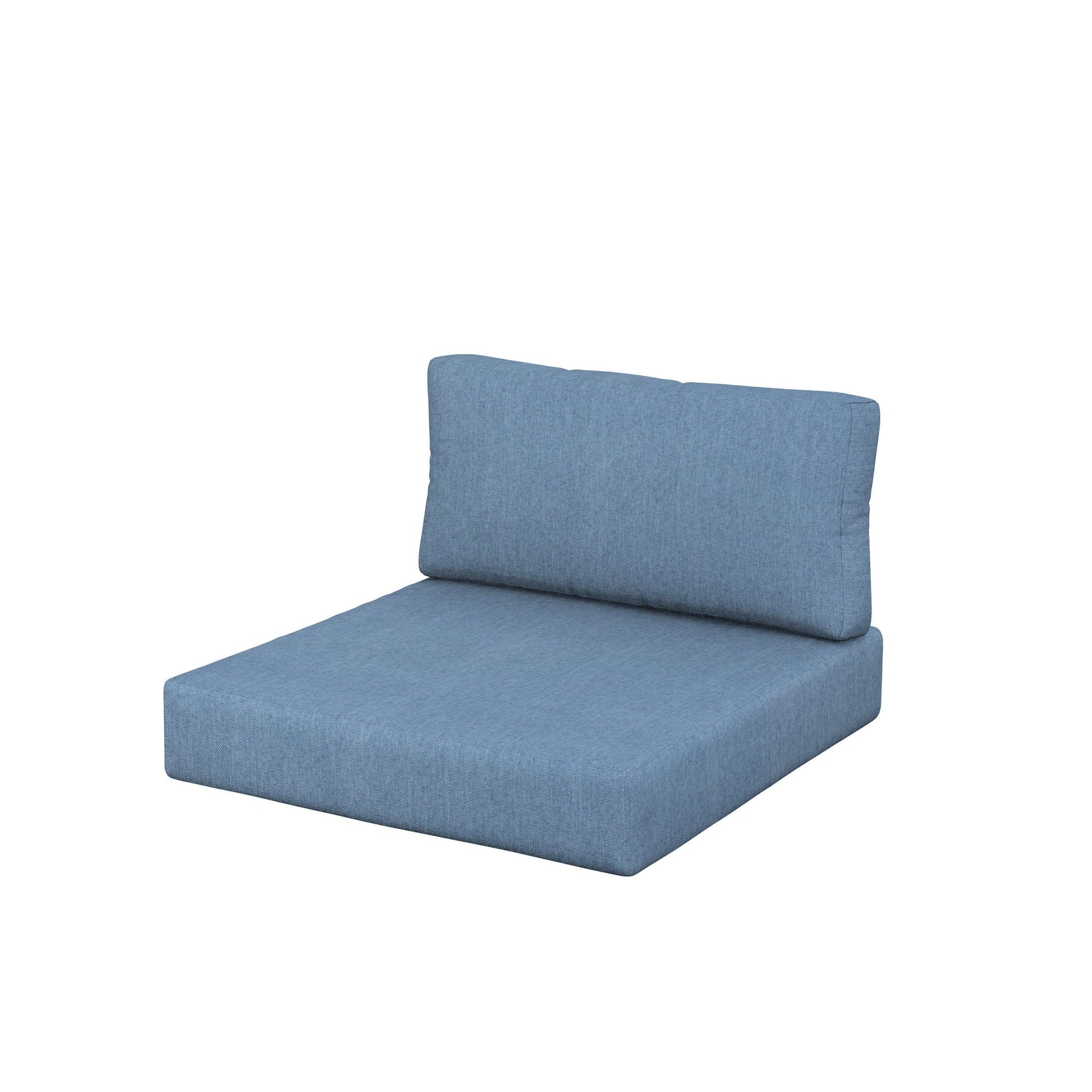 POLYWOOD Acadia Back/Seat Cushion Set — Sky Blue