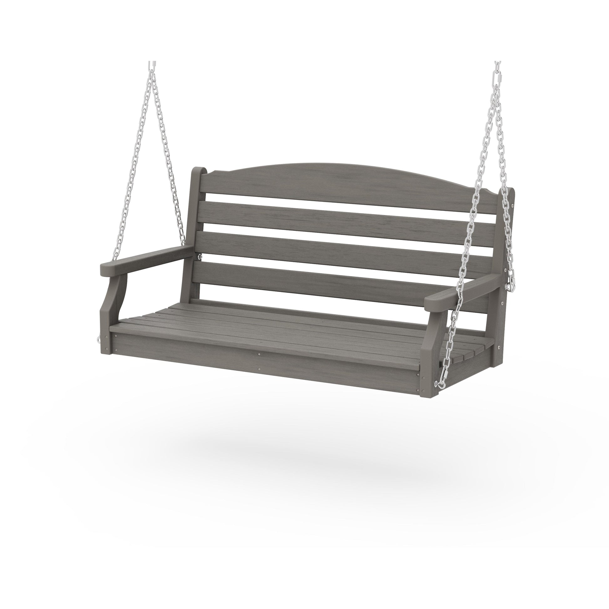 POLYWOOD Savannah 48" Swing — Driftwood