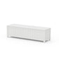 POLYWOOD Vineyard 60" Storage Bench — White