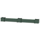 POLYWOOD 72" Vineyard Straight Double Planter Storage Bench Set- Large — Green