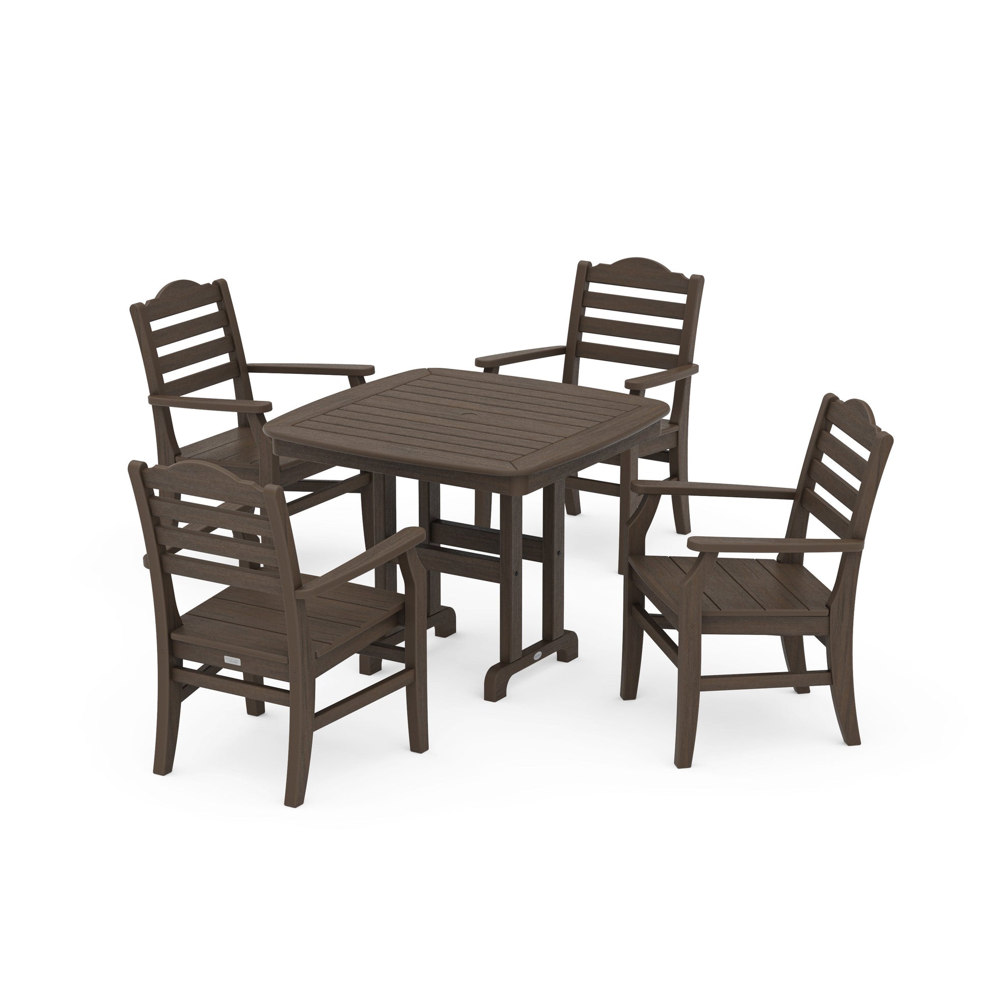 POLYWOOD Savannah 5-Piece Dining Set — Kona
