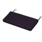 POLYWOOD Chinoiserie Bench Seat Cushion — Navy Linen