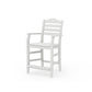 POLYWOOD Savannah Counter Arm Chair — Vintage White