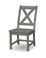 POLYWOOD Braxton Dining Side Chair — Slate Grey