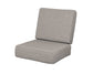 POLYWOOD Ateeva Harbour Seat and Back Cushion — Weathered Tweed