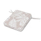POLYWOOD Chinoiserie Rocker Seat Cushion — Leaf Dune Burlap