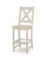 POLYWOOD Braxton Bar Side Chair — Sand