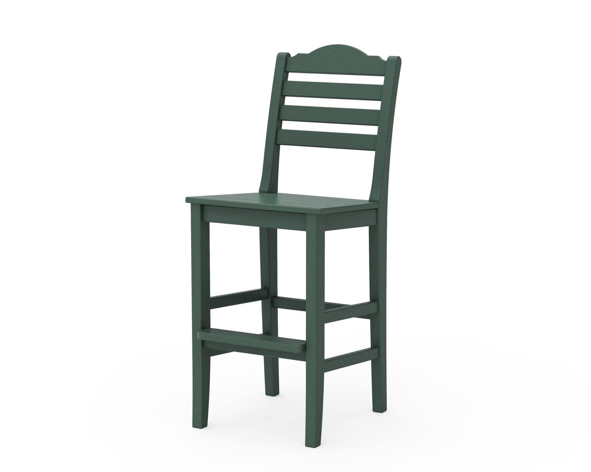 POLYWOOD Savannah Bar Side Chair — Green