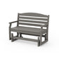 POLYWOOD Savannah 48" Glider — Driftwood