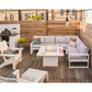 POLYWOOD Square 42" Fire Pit Table FREE SHIPPING