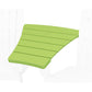 POLYWOOD Angled Adirondack Connecting Table — Lime