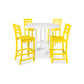 POLYWOOD La Casa Café 5-Piece Side Chair Bar Dining Set FREE SHIPPING