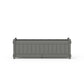 POLYWOOD Vineyard Rectangle Triple Planter Box